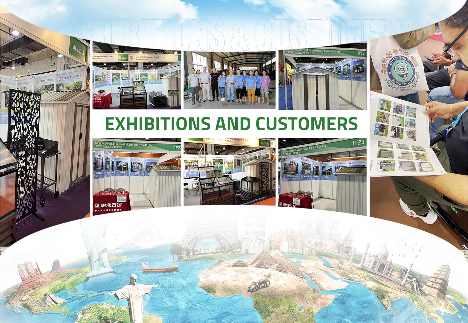 Exhibition & Customers Exhibition & Customers